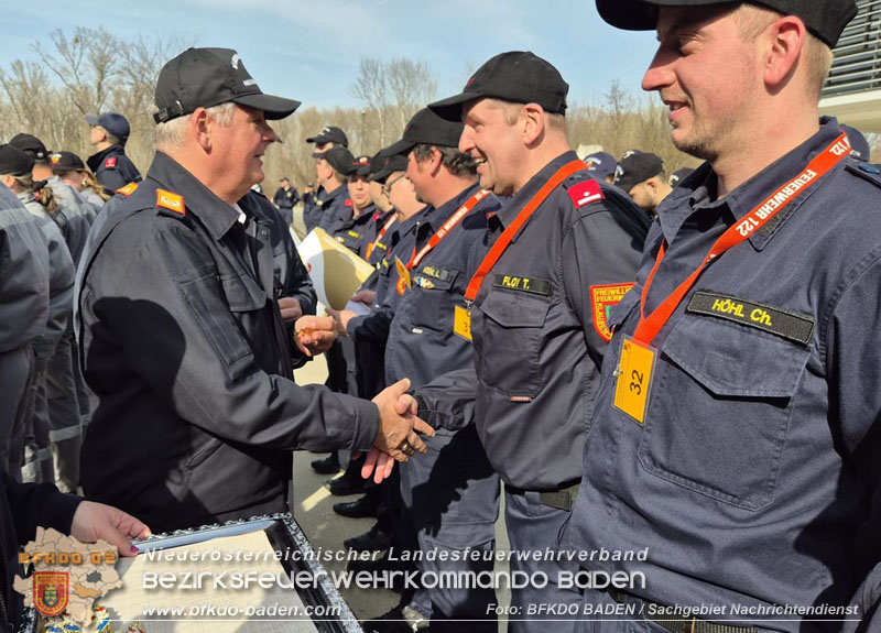 25.Bewerb um das N Feuerwehr-Funkleistungsabzeichen   Foto: SG ND BFKDO Baden