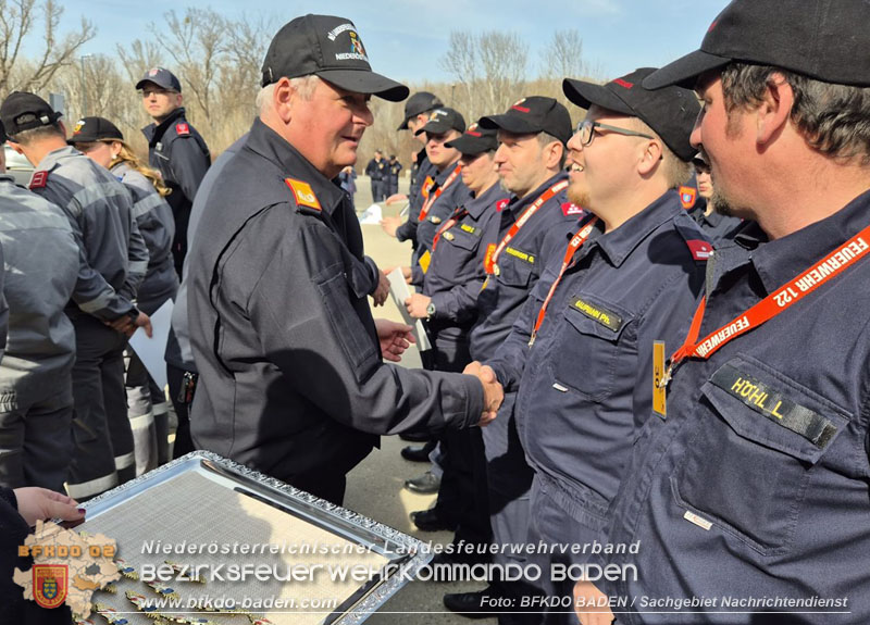 25.Bewerb um das N Feuerwehr-Funkleistungsabzeichen   Foto: SG ND BFKDO Baden