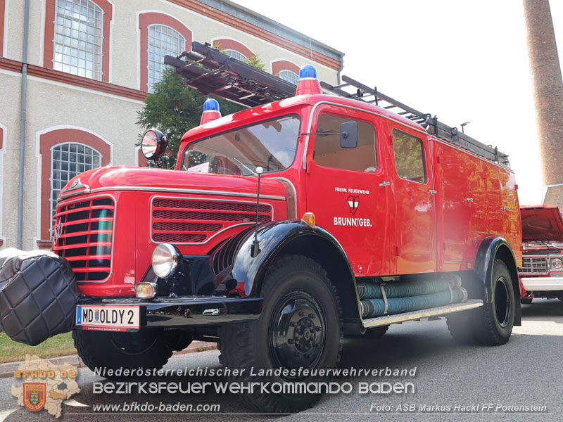 20250628_Feuerwehr-Oldtimerausfahrt vom Verein "Feuerwehrhistoriker in Niederösterreich" Fahrt von Pottenstein nach Möllersdorf Foto: ASB ÖA Markus Hackl FF Pottenstein 20250628_Feuerwehr-Oldtimerausfahrt vom Verein "Feuerwehrhistoriker in Niederösterreich" Fahrt von Pottenstein nach Möllersdorf Foto: ASB ÖA Markus Hackl FF Pottenstein