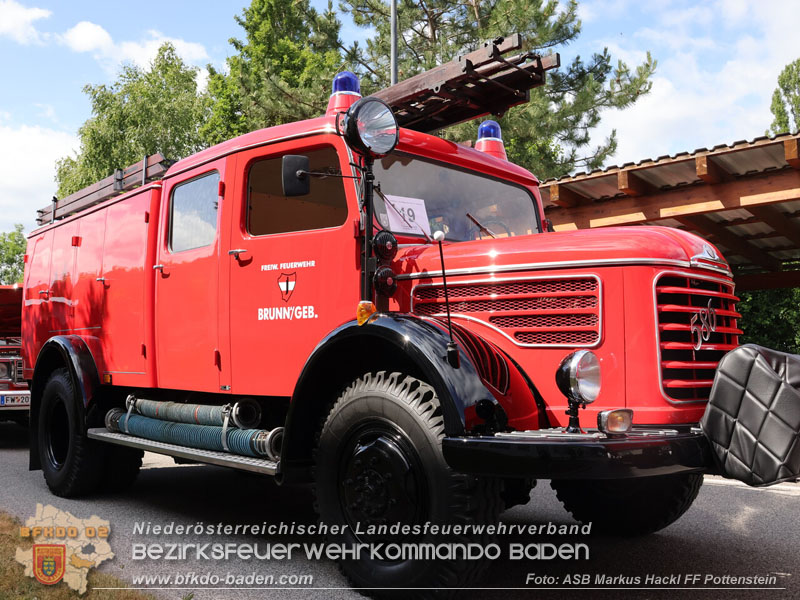 20250628_Feuerwehr-Oldtimerausfahrt vom Verein "Feuerwehrhistoriker in Niederösterreich" Fahrt von Pottenstein nach Möllersdorf Foto: ASB ÖA Markus Hackl FF Pottenstein 20250628_Feuerwehr-Oldtimerausfahrt vom Verein "Feuerwehrhistoriker in Niederösterreich" Fahrt von Pottenstein nach Möllersdorf Foto: ASB ÖA Markus Hackl FF Pottenstein
