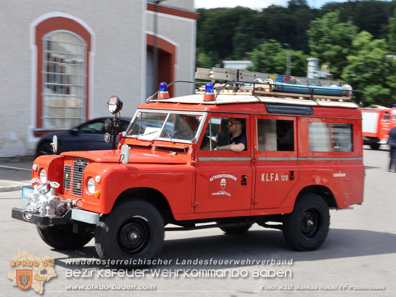 20250628_Feuerwehr-Oldtimerausfahrt vom Verein "Feuerwehrhistoriker in Niederösterreich" Fahrt von Pottenstein nach Möllersdorf Foto: ASB ÖA Markus Hackl FF Pottenstein 20250628_Feuerwehr-Oldtimerausfahrt vom Verein "Feuerwehrhistoriker in Niederösterreich" Fahrt von Pottenstein nach Möllersdorf Foto: ASB ÖA Markus Hackl FF Pottenstein
