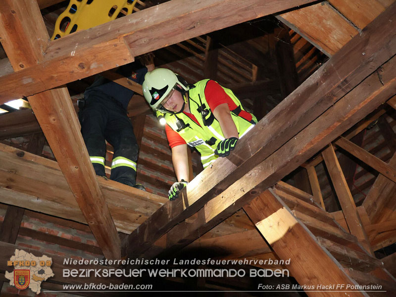 20250705_Menschenrettungsübung vom Kirchturm in Pottenstein Foto: ASB Markus Hackl FF Pottenstein 20250705_Menschenrettungsübung vom Kirchturm in Pottenstein Foto: ASB Markus Hackl FF Pottenstein