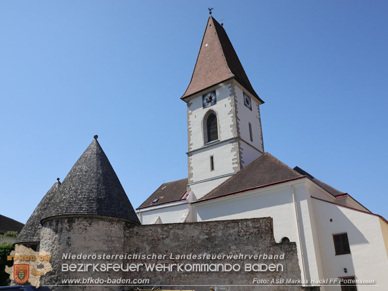 20250705_Menschenrettungsübung vom Kirchturm in Pottenstein Foto: ASB Markus Hackl FF Pottenstein 20250705_Menschenrettungsübung vom Kirchturm in Pottenstein Foto: ASB Markus Hackl FF Pottenstein