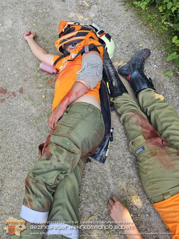 20250705_Realittsnahes Einsatztraining und Erste Hilfe Ausbildung Foto: FF Groisbach