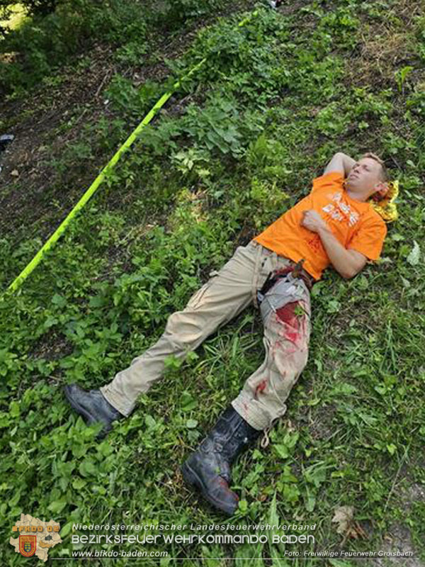 20250705_Realittsnahes Einsatztraining und Erste Hilfe Ausbildung Foto: FF Groisbach