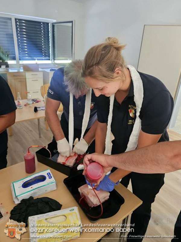 20250705_Realittsnahes Einsatztraining und Erste Hilfe Ausbildung    Foto: FF Groisbach