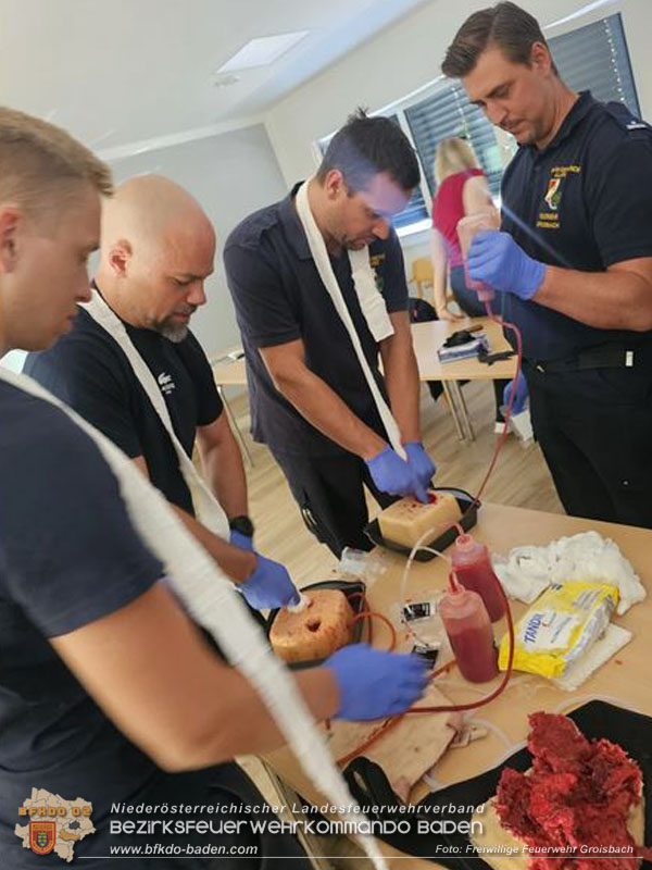 20250705_Realittsnahes Einsatztraining und Erste Hilfe Ausbildung    Foto: FF Groisbach