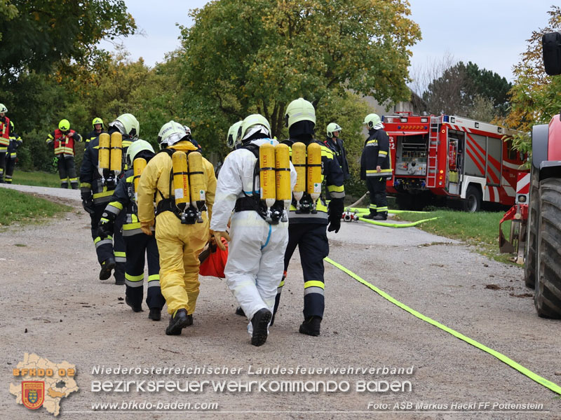 20251011_Gemeinsame Einsatzübung am Kremesberg Foto: ASB ÖA Markus Hackl FF Pottenstein 20251011_Gemeinsame Einsatzübung am Kremesberg Foto: ASB ÖA Markus Hackl FF Pottenstein