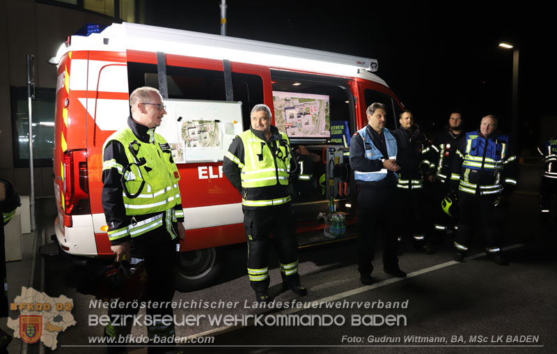 20251105_Einsatzkrfte trainierten den Ernstfall - Erfolgreiche Feuerwehrbung am Klinikstandort Baden Foto: Landesklinikum Baden-Mdling