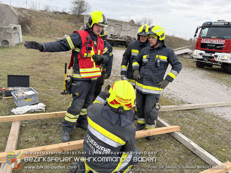 20251122_1. ZUG der 2. KHD Bereitschaft übt am Gelände des Tritolwerk  Foto: S5 Stefan Schneider BFKDO BADEN