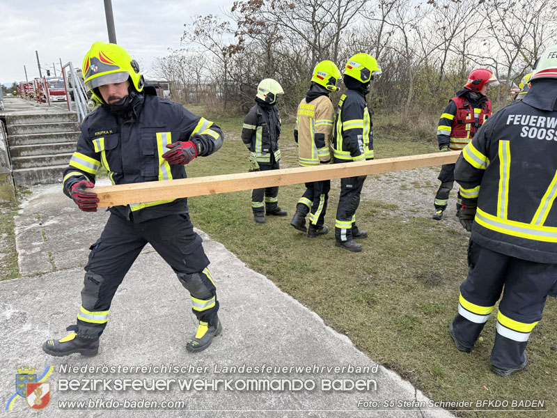 20251122_1. ZUG der 2. KHD Bereitschaft übt am Gelände des Tritolwerk  Foto: S5 Stefan Schneider BFKDO BADEN