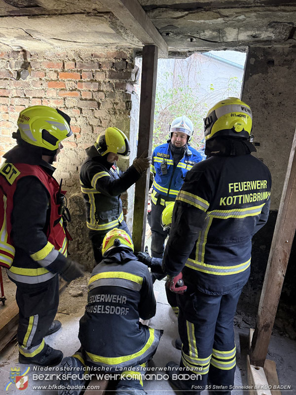 20251122_1. ZUG der 2. KHD Bereitschaft übt am Gelände des Tritolwerk  Foto: S5 Stefan Schneider BFKDO BADEN