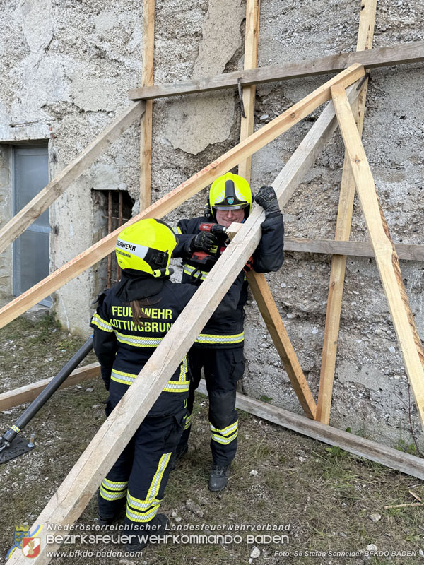 20251122_1. ZUG der 2. KHD Bereitschaft übt am Gelände des Tritolwerk  Foto: S5 Stefan Schneider BFKDO BADEN