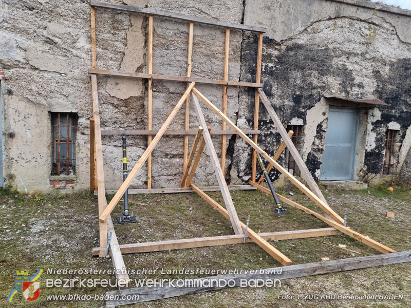 20251122_1. ZUG der 2. KHD Bereitschaft übt am Gelände des Tritolwerk  Foto: ASB Peter Kühnel FF Günselsdorf