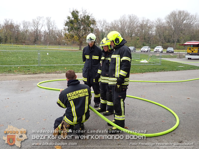 Gemeinsame Atemschutzausbildung Stufe 3 im Unterabschnitt 1 Baden-Land