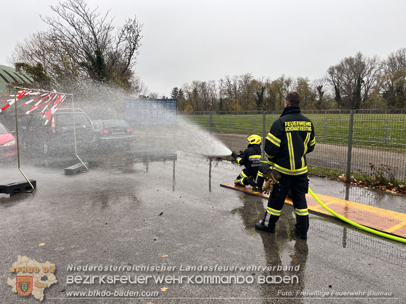 Gemeinsame Atemschutzausbildung Stufe 3 im Unterabschnitt 1 Baden-Land