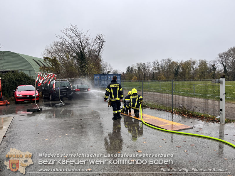 Gemeinsame Atemschutzausbildung Stufe 3 im Unterabschnitt 1 Baden-Land