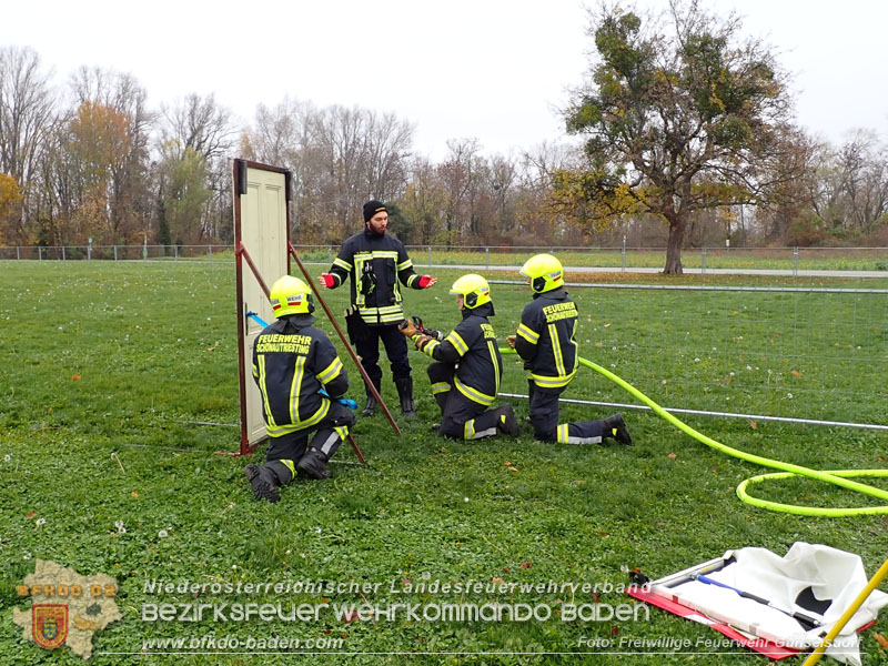 Gemeinsame Atemschutzausbildung Stufe 3 im Unterabschnitt 1 Baden-Land