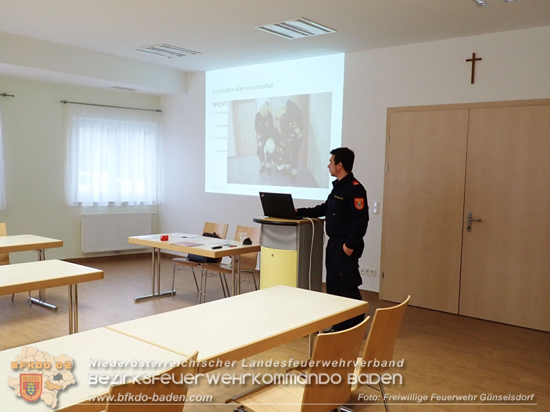 Gemeinsame Atemschutzausbildung Stufe 3 im Unterabschnitt 1 Baden-Land