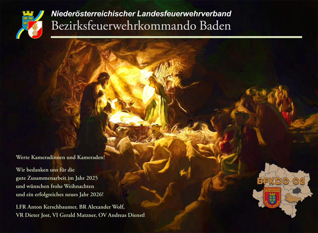 Weihnachtsgr��e BFKDO BADEN