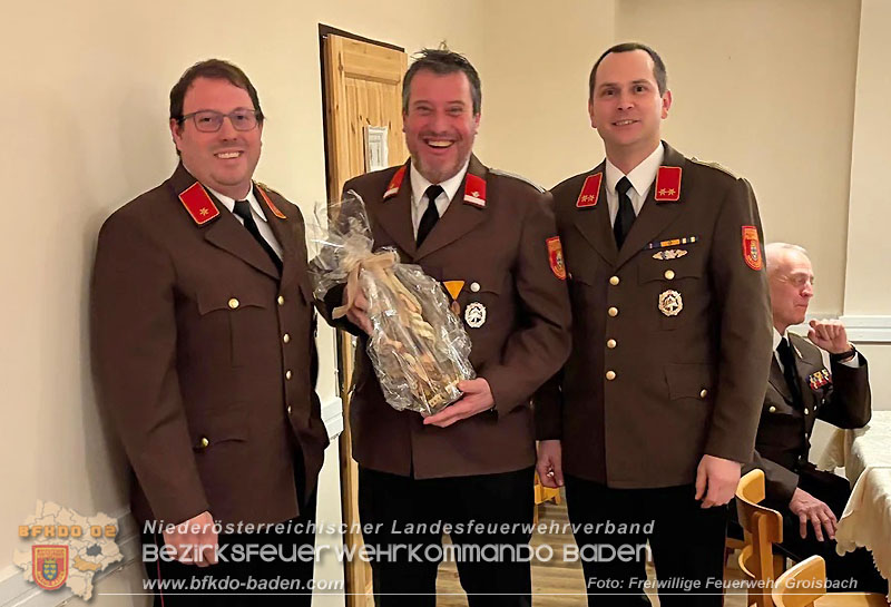 20260105_Mitgliederversammlung mit Wahl des Feuerwehrkommandos bei der FF Groisbach Foto: FF Groisbach