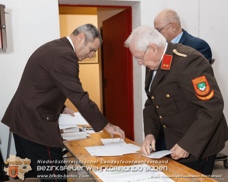 20260106_Mitgliederversammlung mit Wahl des neuen Kommandos FF Hochstra&szlig;  Foto: FF Hochstra&szlig;