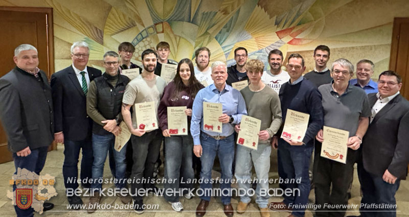 20260128_Mitgliederversammlung & Kommandowahl FF Pfaffstätten Foto: FF Pfaffstätten 20260128_Mitgliederversammlung & Kommandowahl FF Pfaffstätten Foto: FF Pfaffstätten