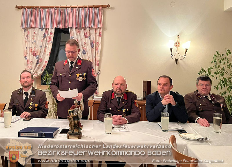 20260126_135. Jahreshauptversammlung mit Kommando Wahl FF Siegenfeld  Foto: FF Siegenfeld