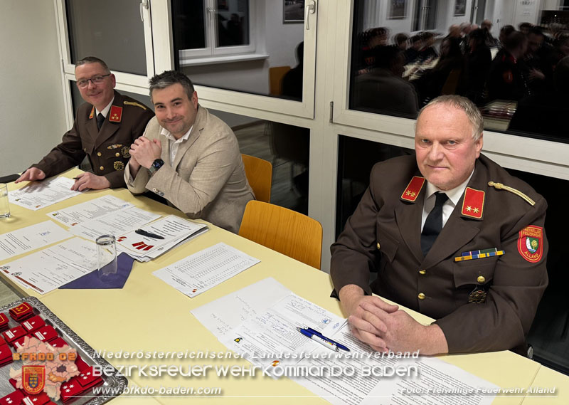 20260130_Jahreshauptversammlung und Neues Kommando bei der FF Alland gewählt Foto: FF Alland 20260130_Jahreshauptversammlung und Neues Kommando bei der FF Alland gewählt Foto: FF Alland