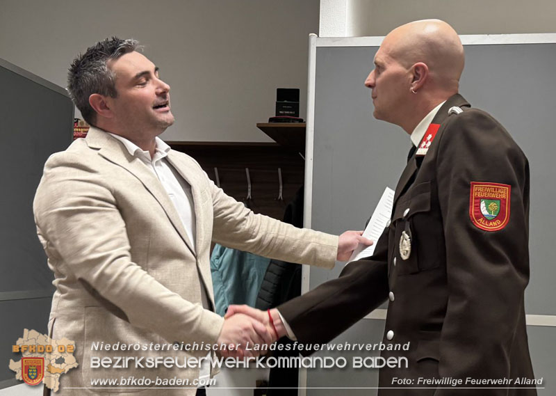 20260130_Jahreshauptversammlung und Neues Kommando bei der FF Alland gewählt Foto: FF Alland 20260130_Jahreshauptversammlung und Neues Kommando bei der FF Alland gewählt Foto: FF Alland