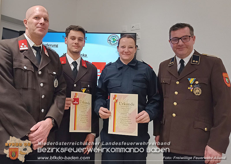 20260130_Jahreshauptversammlung und Neues Kommando bei der FF Alland gewählt Foto: FF Alland 20260130_Jahreshauptversammlung und Neues Kommando bei der FF Alland gewählt Foto: FF Alland