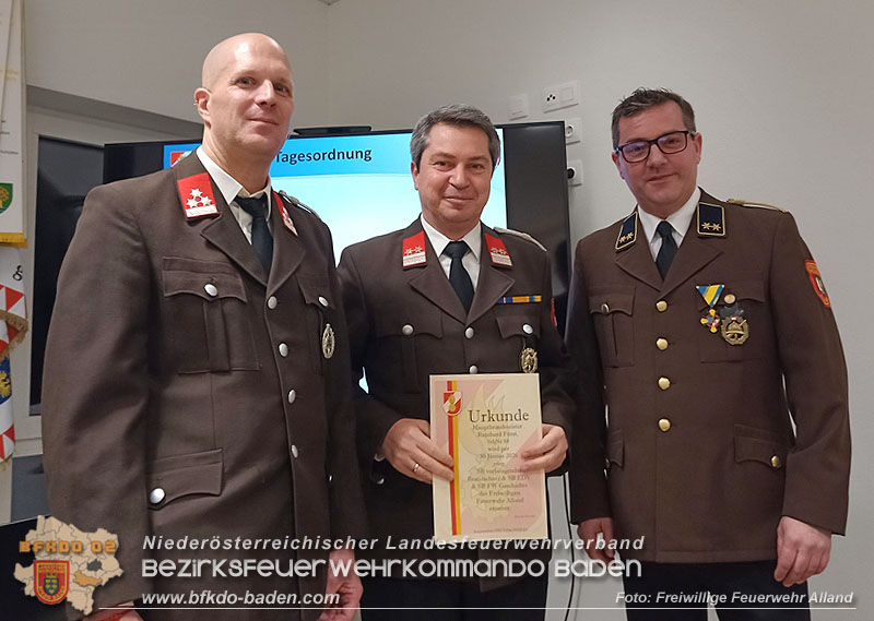20260130_Jahreshauptversammlung und Neues Kommando bei der FF Alland gewählt Foto: FF Alland 20260130_Jahreshauptversammlung und Neues Kommando bei der FF Alland gewählt Foto: FF Alland