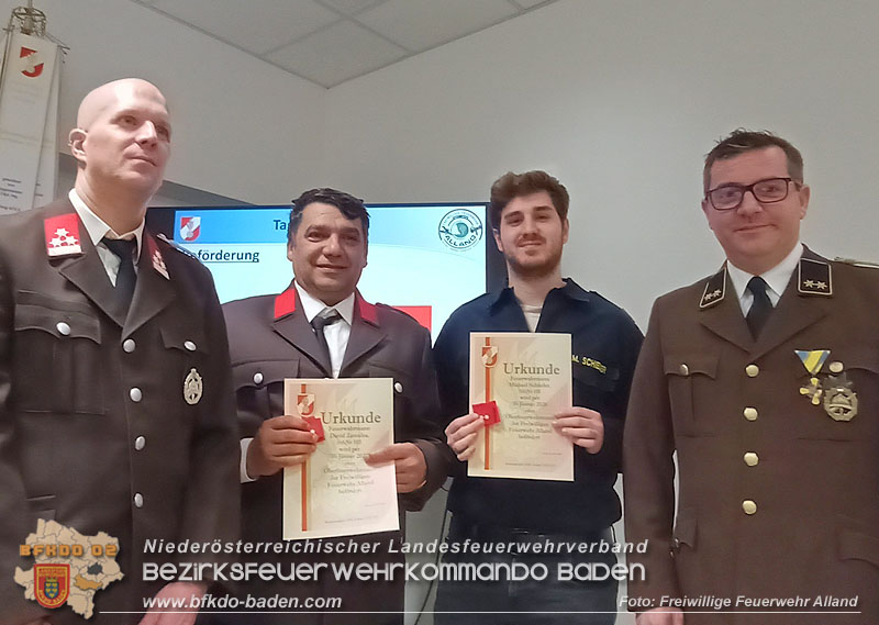 20260130_Jahreshauptversammlung und Neues Kommando bei der FF Alland gewählt Foto: FF Alland 20260130_Jahreshauptversammlung und Neues Kommando bei der FF Alland gewählt Foto: FF Alland