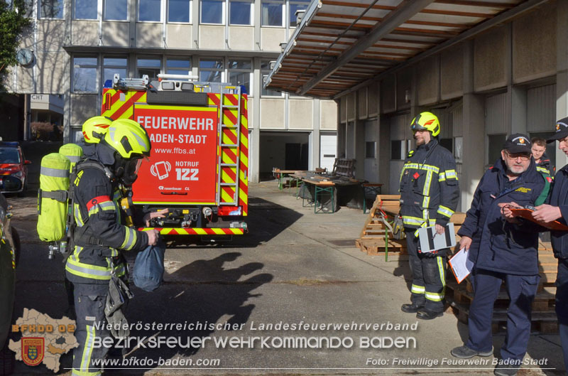 20250215_Bestandene Ausbildungspr�fung Atemschutz  Foto: Freiwillige Feuerwehr Baden-Stadt