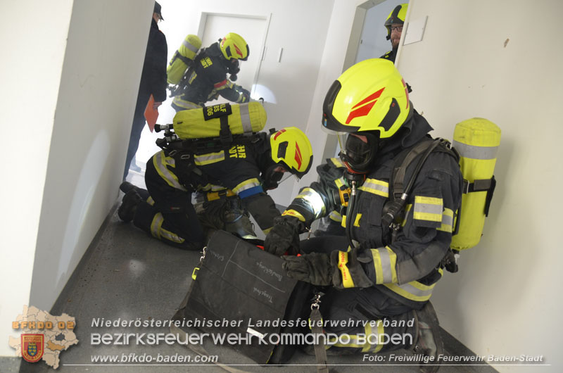 20250215_Bestandene Ausbildungspr�fung Atemschutz  Foto: Freiwillige Feuerwehr Baden-Stadt