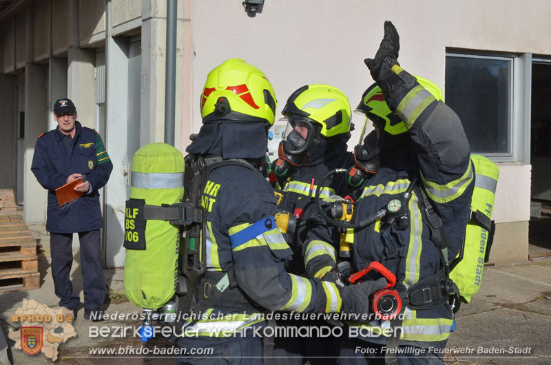 20250215_Bestandene Ausbildungspr�fung Atemschutz Foto: Freiwillige Feuerwehr Baden-Stadt