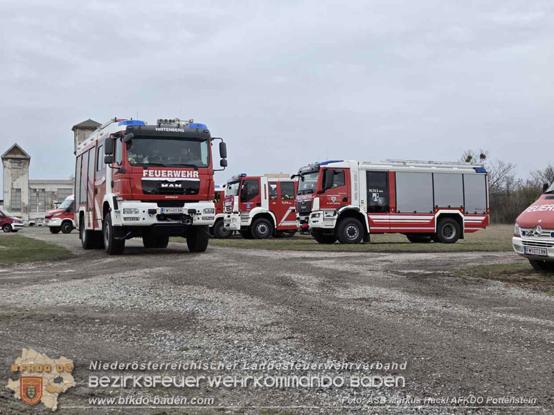 20260328_Gro��bung der Feuerwehren des Feuerwehrabschnittes Pottenstein am Truppen�bungsplatz �Tritol-Werk"  Foto: ASB �A Markus Hackl