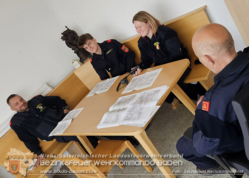 20260321_Modul NRD20 Arbeiten in der Einsatzleitung in Wienersdorf  Foto: Sachgebiet Nachrichtendienst BFKDO BADEN