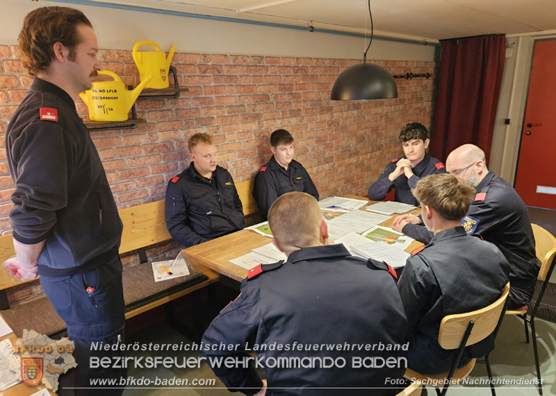 20260321_Modul NRD20 Arbeiten in der Einsatzleitung in Wienersdorf  Foto: Sachgebiet Nachrichtendienst BFKDO BADEN