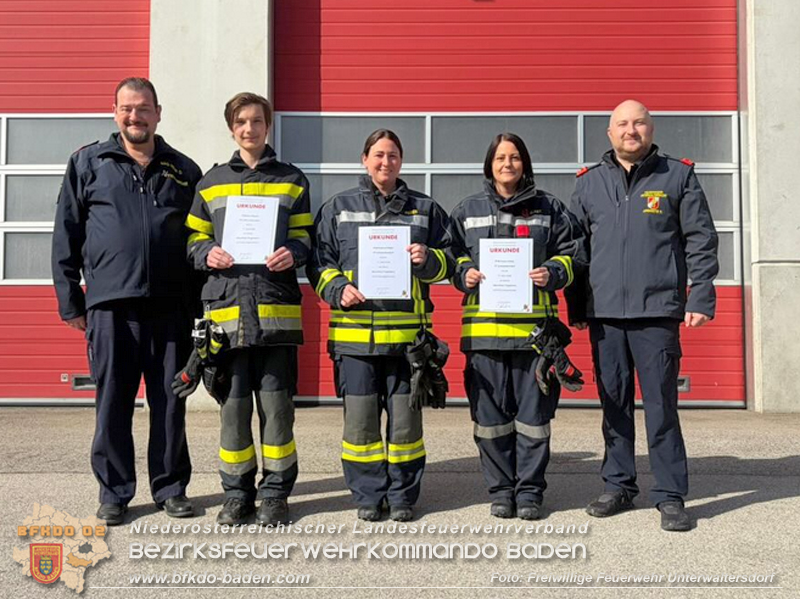 20260411_Abschluss Truppmann in Trumau Foto: FF Unterwaltersdorf