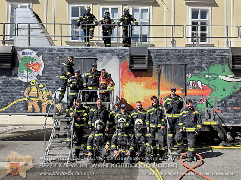 20260501-03_Hei�ausbildung in gasbefeuerten �bungsanlage in Baden  Foto: FF Baden Weikersdorf