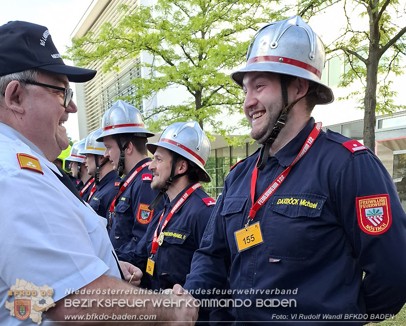 Die erfolgreichen "Maturanten" beim FLA GOLD 2026 aus dem Bezirk BADEN  Foto: VR Rudolf Wandl BFKDO BADEN