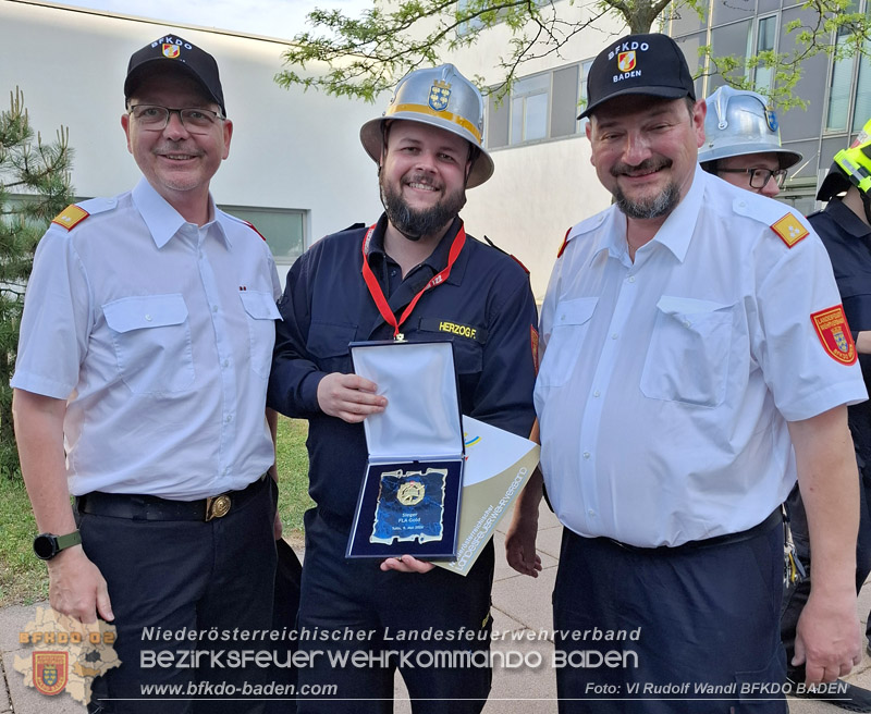 Die erfolgreichen "Maturanten" beim FLA GOLD 2026 aus dem Bezirk BADEN  Foto: VR Rudolf Wandl BFKDO BADEN