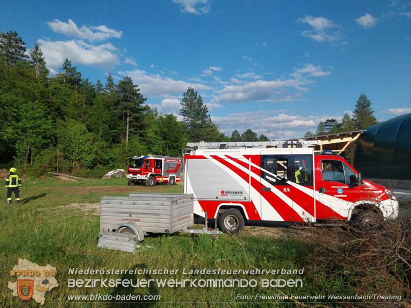 20260513_Waldbrand�bung der Feuerwehr Weissenbach an der Triesting Foto: FF Weissenbach/Triesting