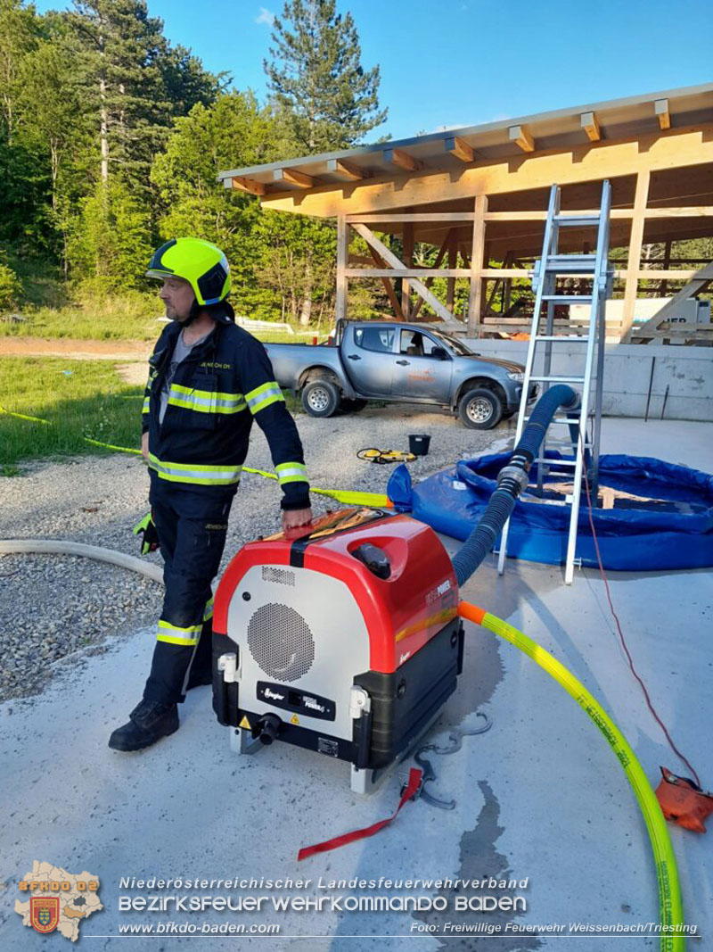 20260513_Waldbrand�bung der Feuerwehr Weissenbach an der Triesting Foto: FF Weissenbach/Triesting