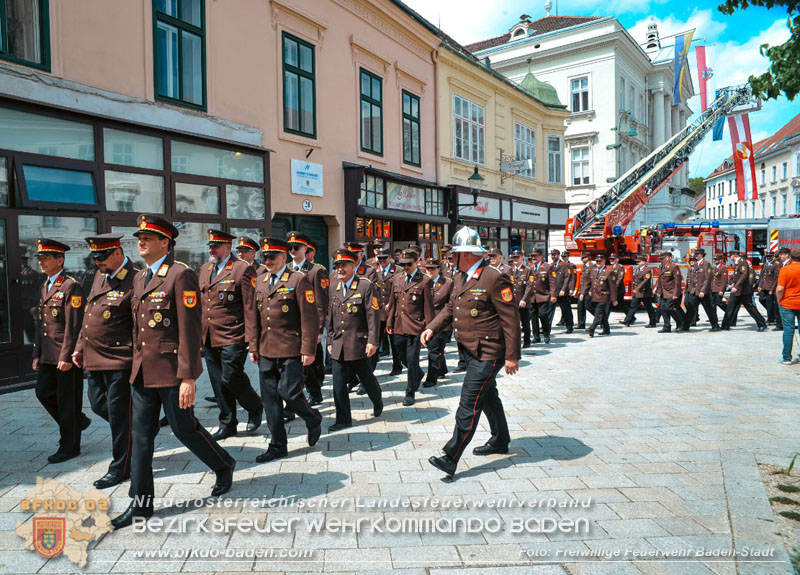 Florianitag der Badener Feuerwehren mit Leistungschau  Foto: Roman van de Castell Freiwillige Feuerwehr Baden-Stadt
