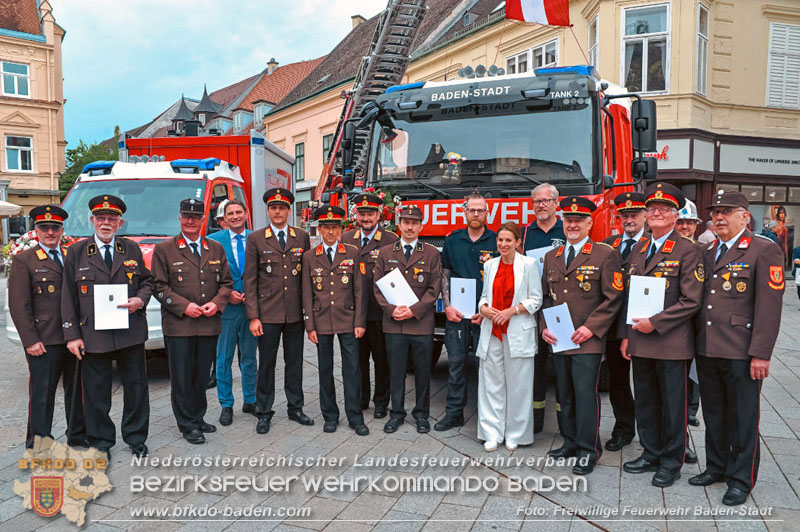Florianitag der Badener Feuerwehren mit Leistungschau  Foto: Roman van de Castell Freiwillige Feuerwehr Baden-Stadt