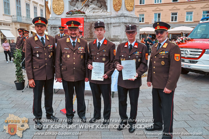 Florianitag der Badener Feuerwehren mit Leistungschau  Foto: Roman van de Castell Freiwillige Feuerwehr Baden-Stadt