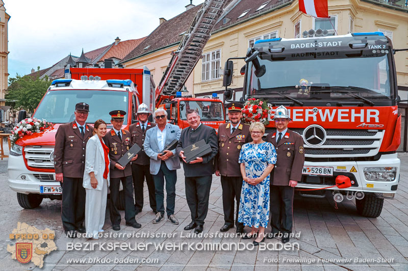 Florianitag der Badener Feuerwehren mit Leistungschau  Foto: Roman van de Castell Freiwillige Feuerwehr Baden-Stadt