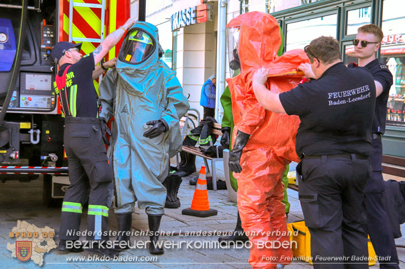 Florianitag der Badener Feuerwehren mit Leistungschau Foto: J�rgen Grasmuck Freiwillige Feuerwehr Baden-Stadt